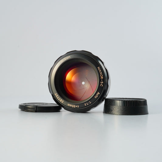 Nikon 非Ai Nikkor-S.C Auto 55mm F/1.2 単焦点レンズ