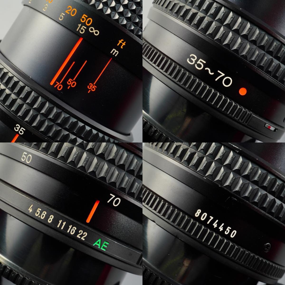 Konica Zoom-HEXANON AR 35-70mm F/4 ズームレンズ