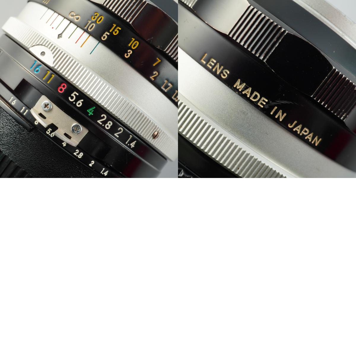 Nikon Ai改 NIKKOR-S Auto 50mm F/1.4 単焦点レンズ