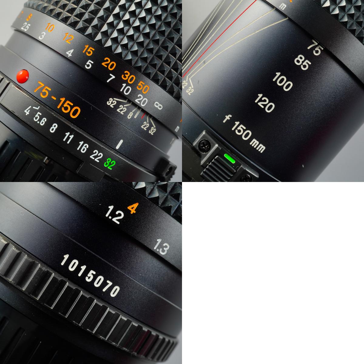 MINOLTA New MD Zoom 75-150mm F/4 ズームレンズ