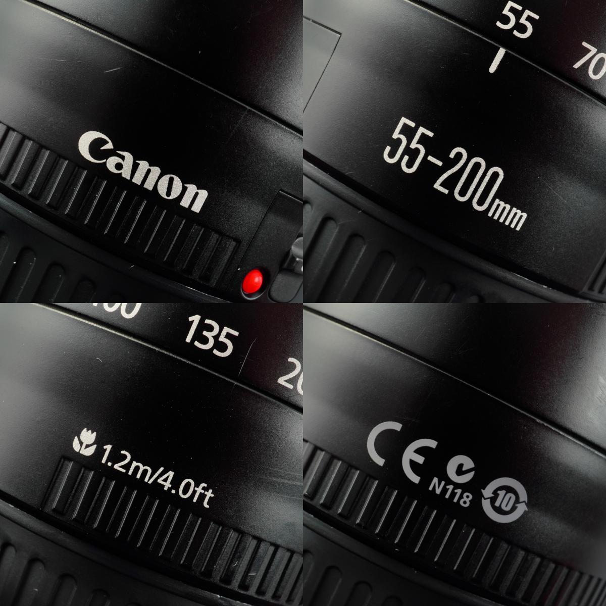 Canon EF 55-200mm F/4.5-5.6 Ⅱ USM ズームレンズ