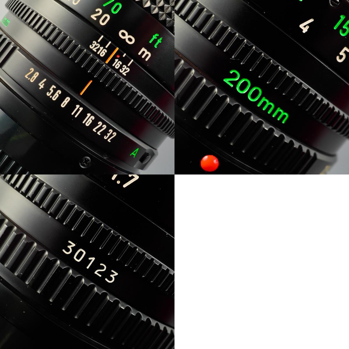 Canon New FD 200mm F/2.8 単焦点レンズ