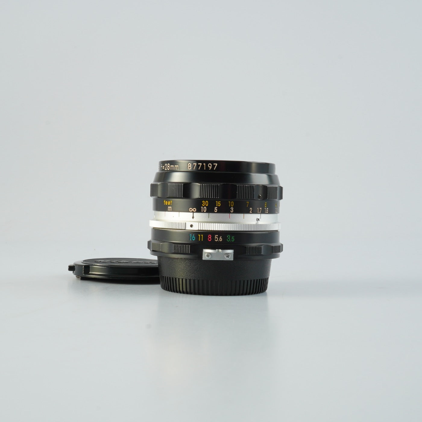 Nikon ニコン 非Ai Nikkor H.C Auto 28mm F/3.5 単焦点レンズ Nikon 非Ai Nikkor H.C Auto 28mm F/3.5 単焦点レンズ – 山田写真機店