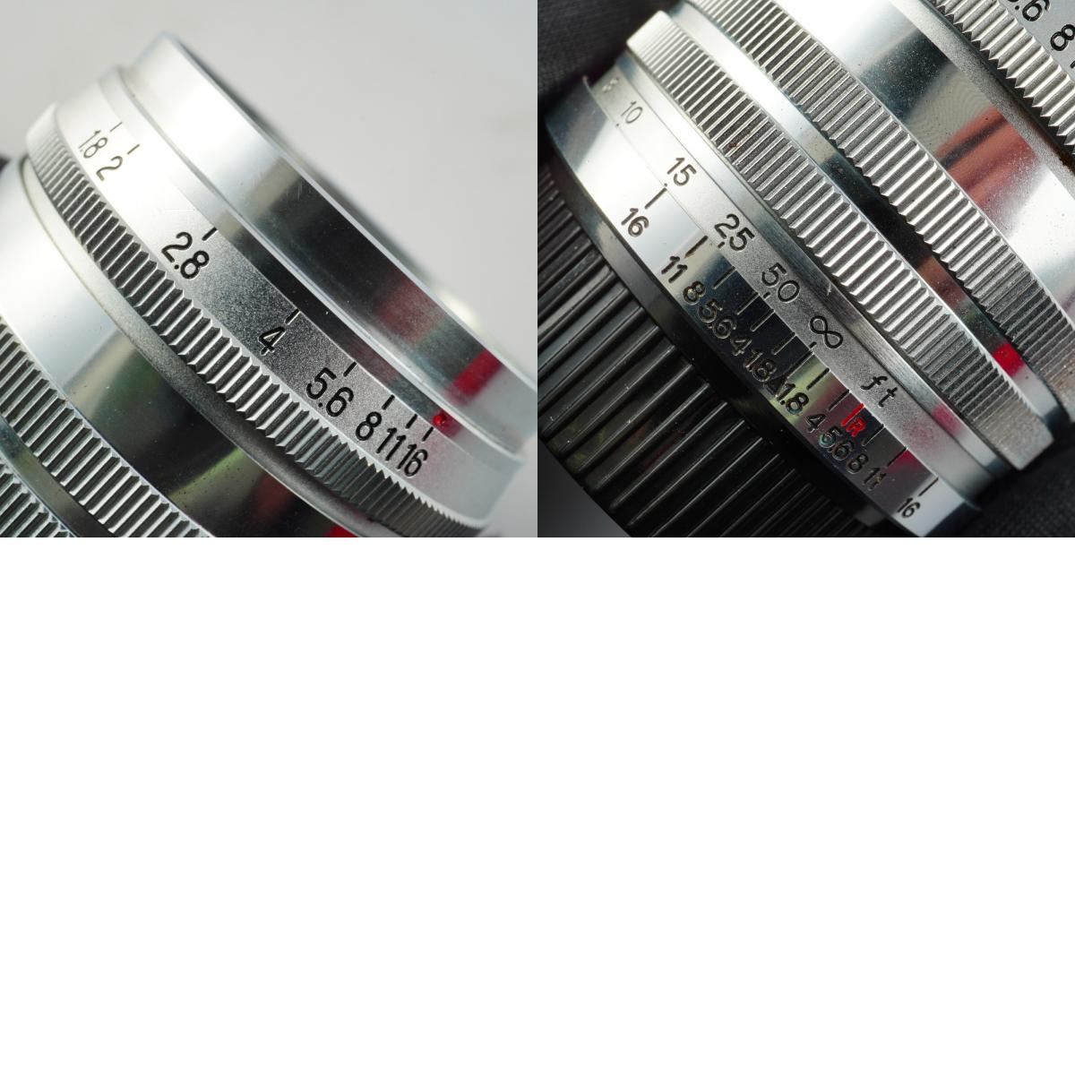 Canon 50mm F/1.8 For L39 単焦点レンズ