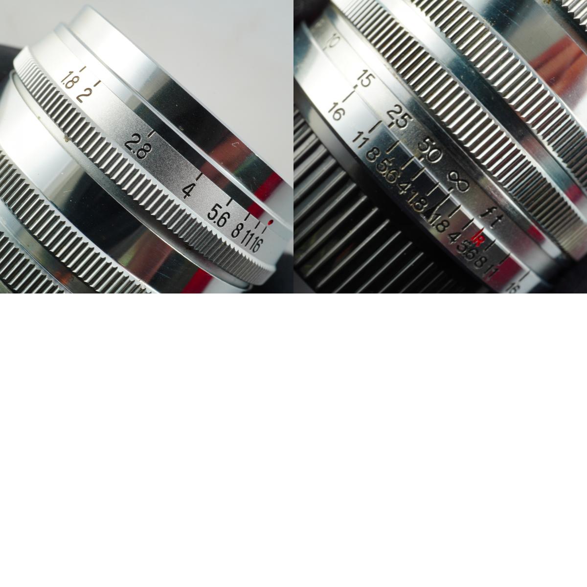 Canon 50mm F/1.8 For L39 単焦点レンズ