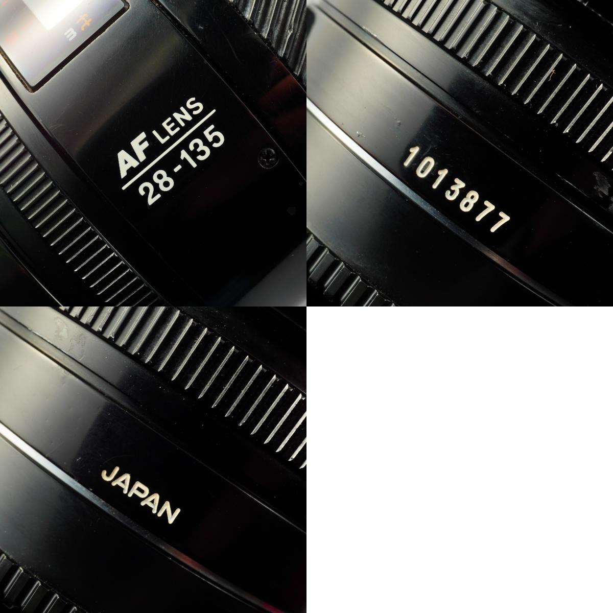 MINOLTA AF ZOOM 28‑135mm F/4–4.5 ズームレンズ