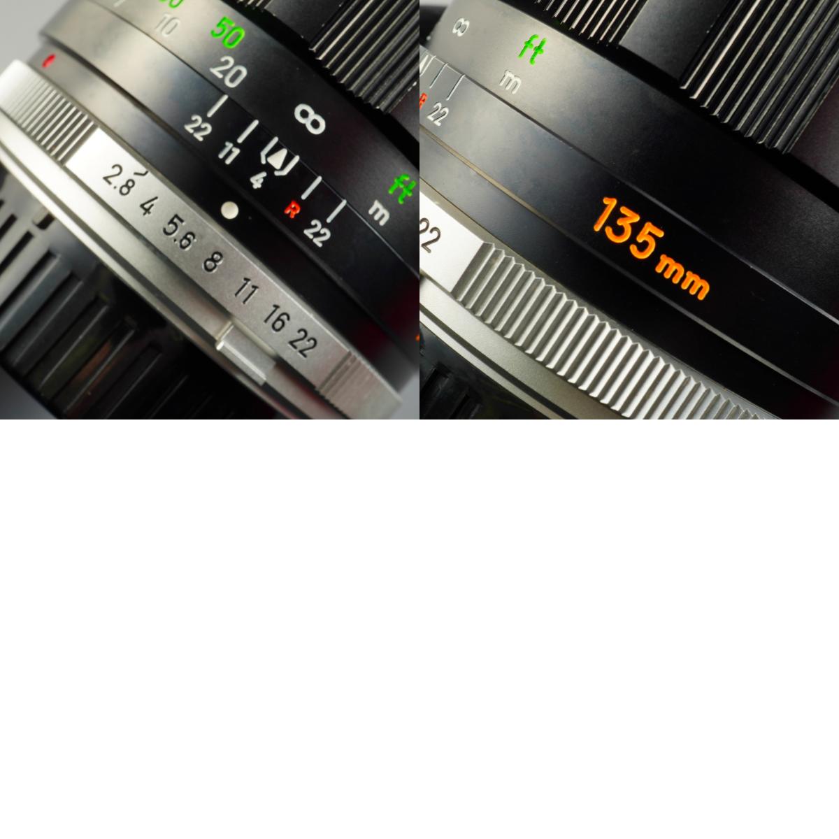 MINOLTA MC TELE ROKKOR PF 135mm F/2.8 単焦点レンズ