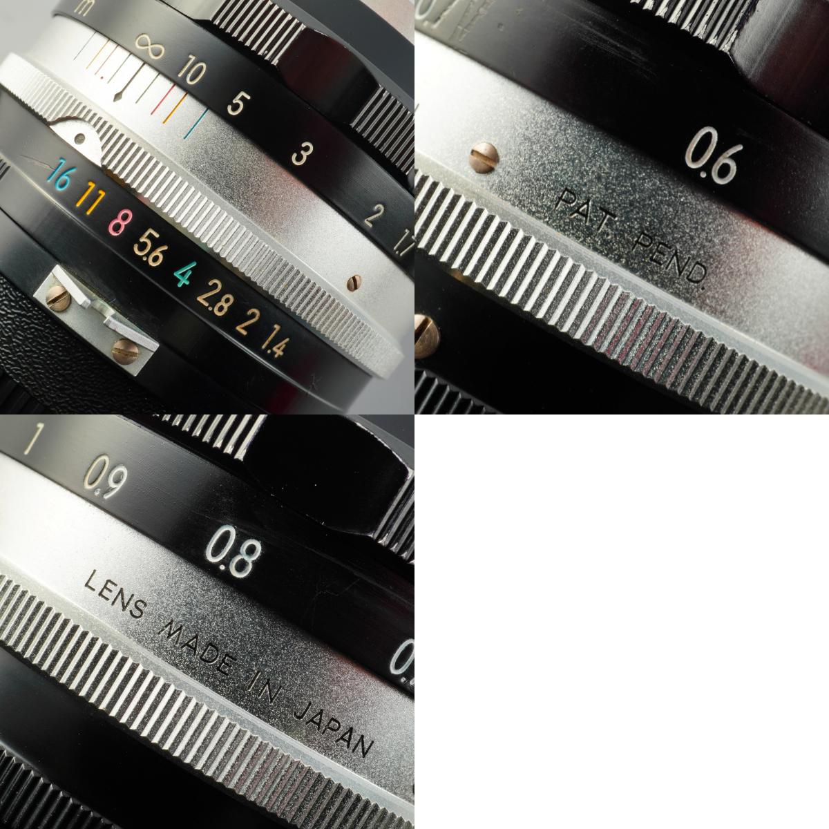 Nikon 非Ai Nikkor-S Auto 5.8cm 58mm F/1.4 PAT PEND 単焦点レンズ