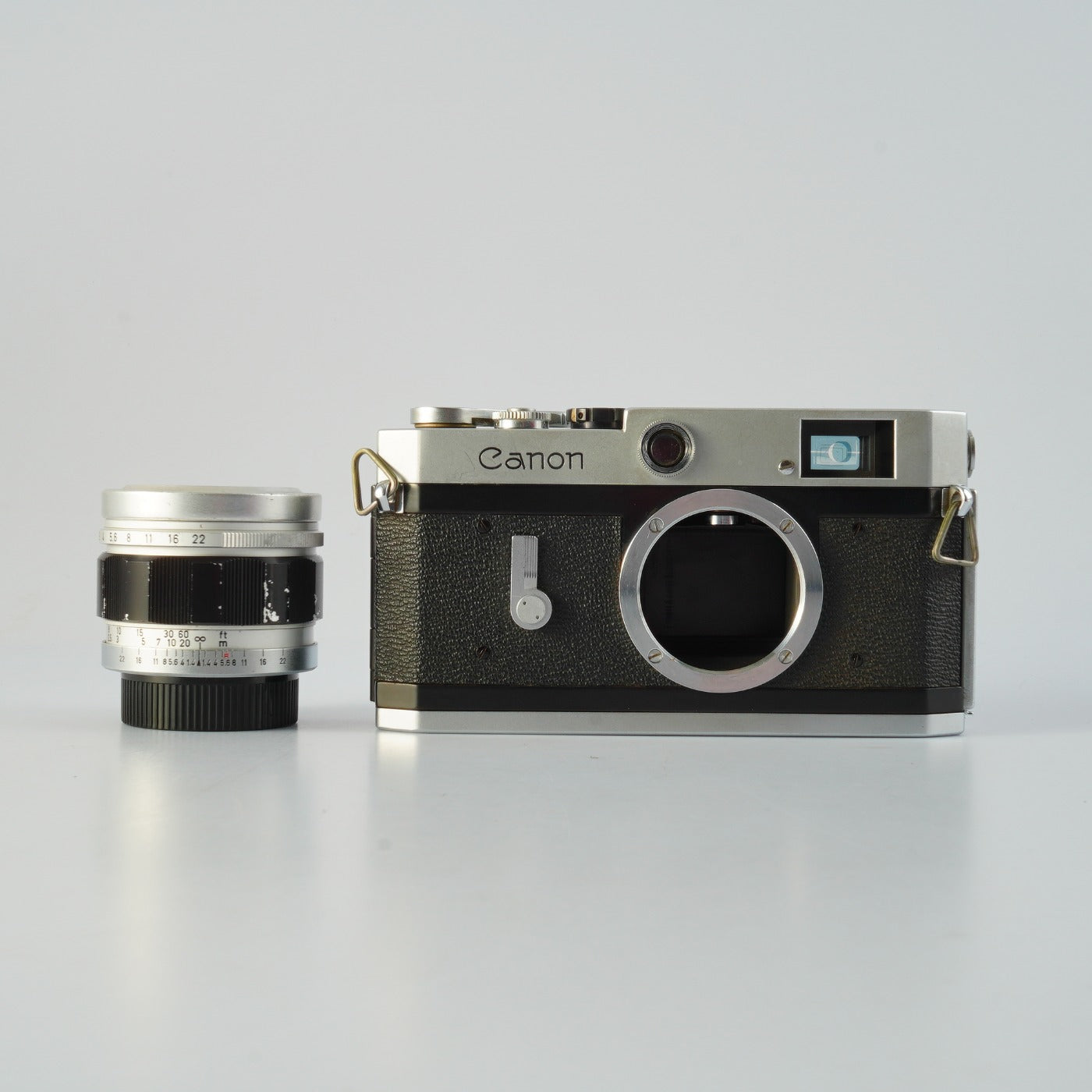 【SERVICED & TESTED】 Canon P + 50mm F/1.4 レンジファインダーフィルムカメラ