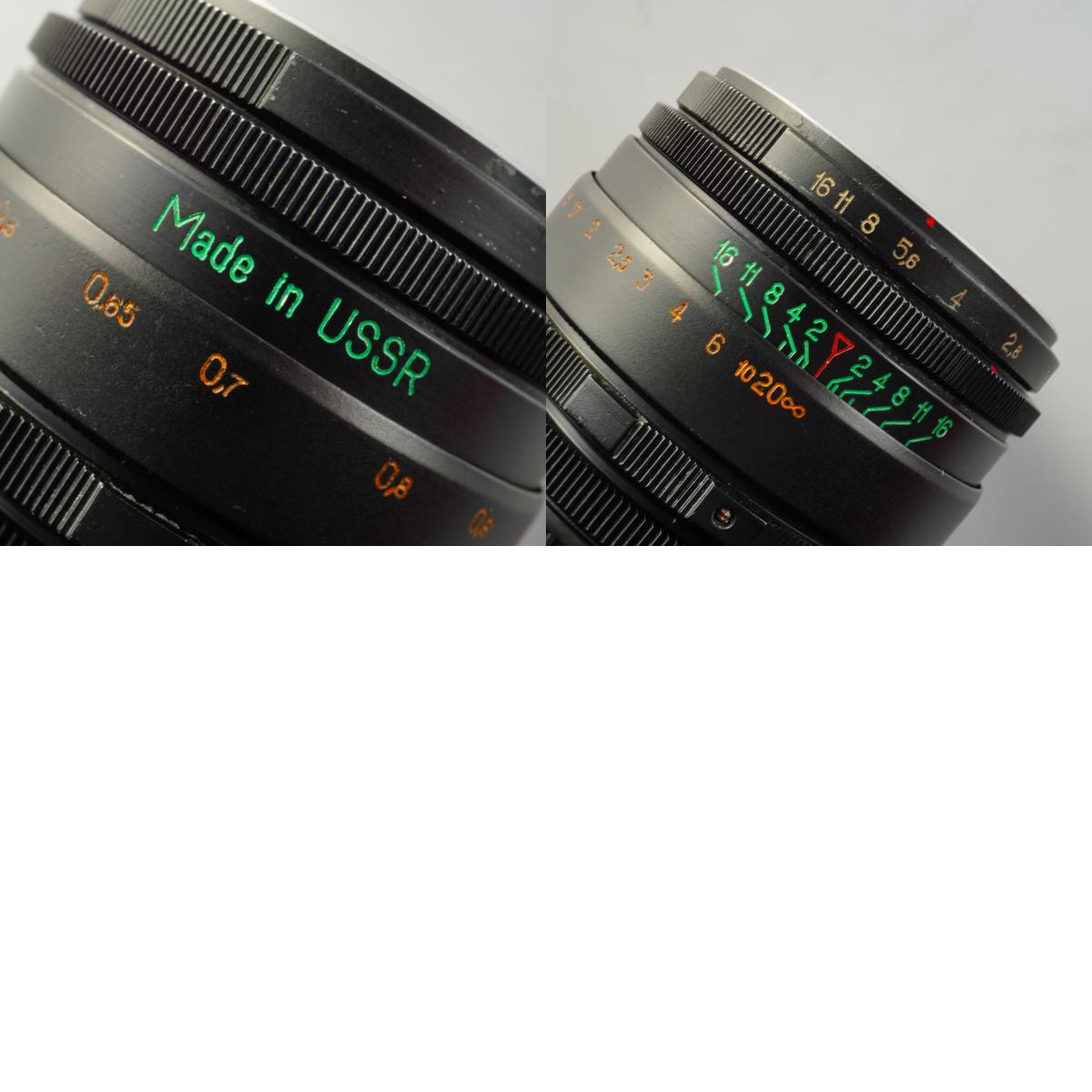 HELIOS 44-2 58mm F/2 単焦点レンズ