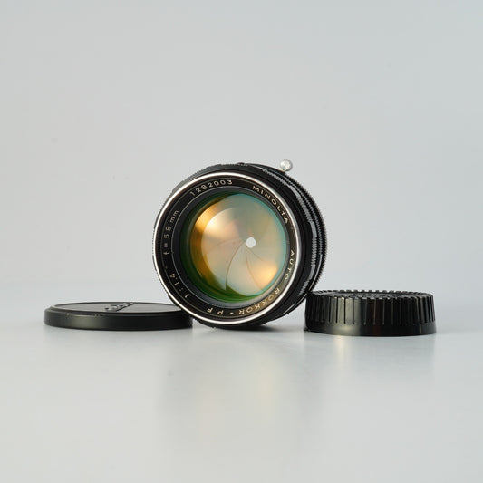 MINOLTA AUTO ROKKOR-PF 58mm F/1.4 単焦点レンズ