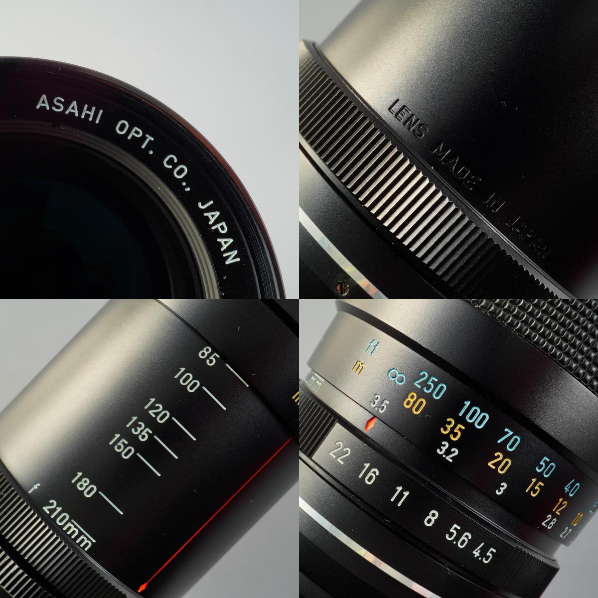 PENTAX Super-Multi-Coated Takumar-ZOOM 85-210mm F/4.5 (M42用) ズームレンズ