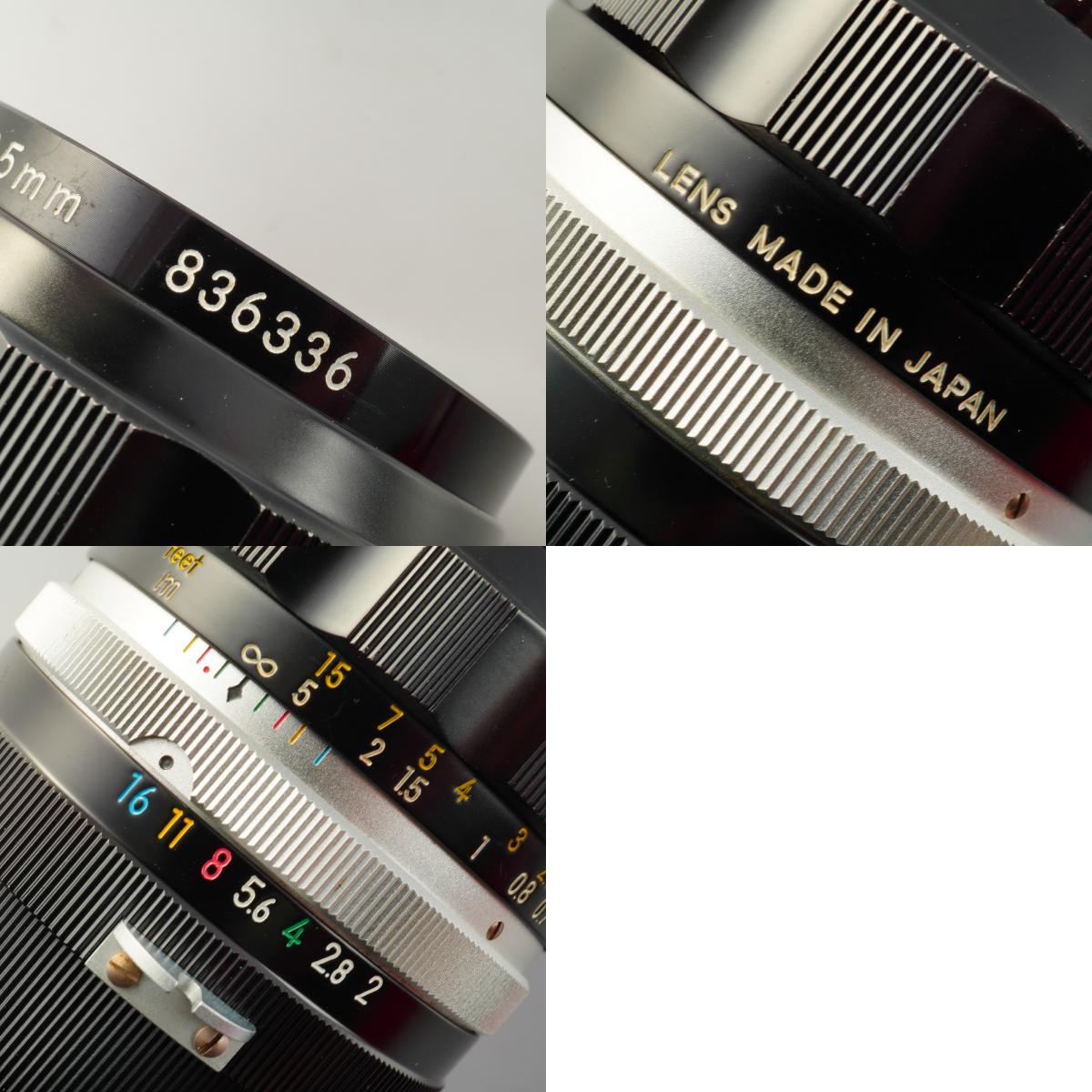 Nikon 非Ai NIKKOR-O.C Auto 35mm F/2 単焦点レンズ