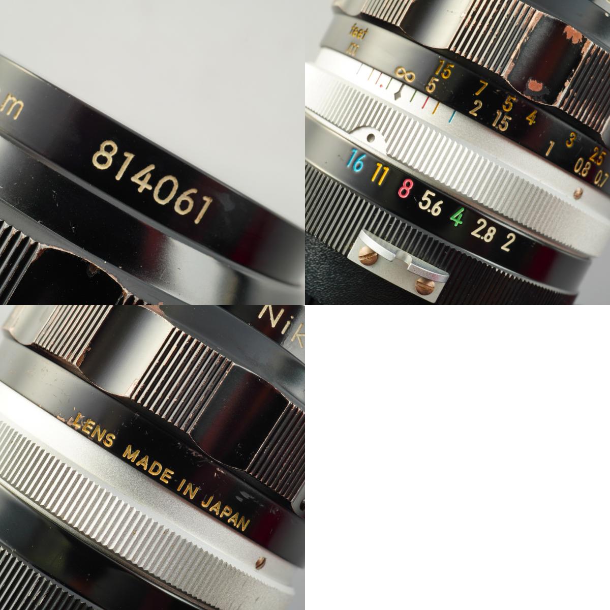 Nikon 非Ai Nikkor-O Auto 35mm F/2 単焦点レンズ