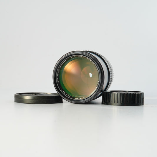 MINOLTA MC TELE ROKKOR PF 135mm F/2.8 単焦点レンズ