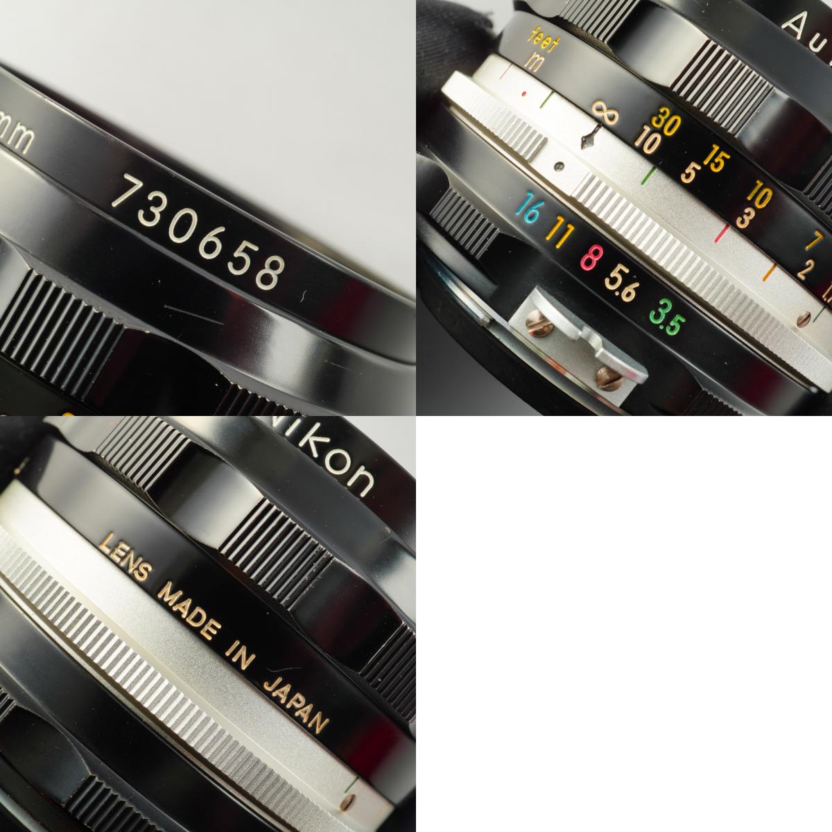 Nikon 非Ai NIKKOR-H Auto 28mm F/3.5 単焦点レンズ