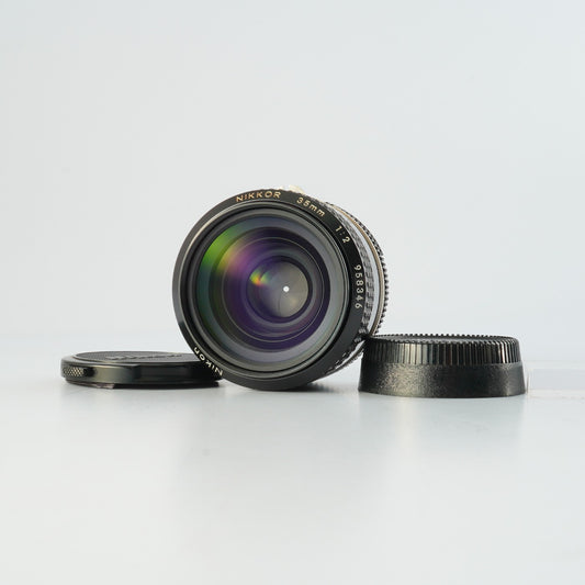 Nikon Ai Nikkor 35mm F/2 単焦点レンズ