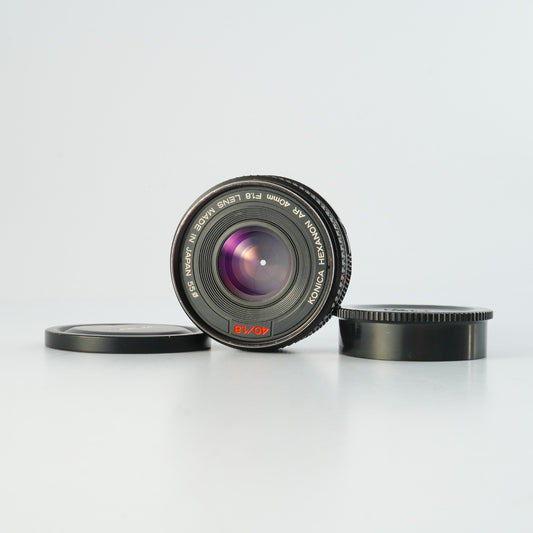 Konica HEXANON AR 40mm F/1.8 単焦点レンズ