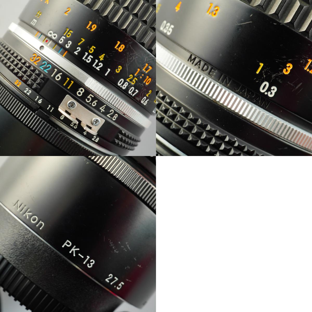 Nikon Ai-S Micro NIKKOR 55mm F/2.8 + PK-13 Extension Tube 単焦点レンズ