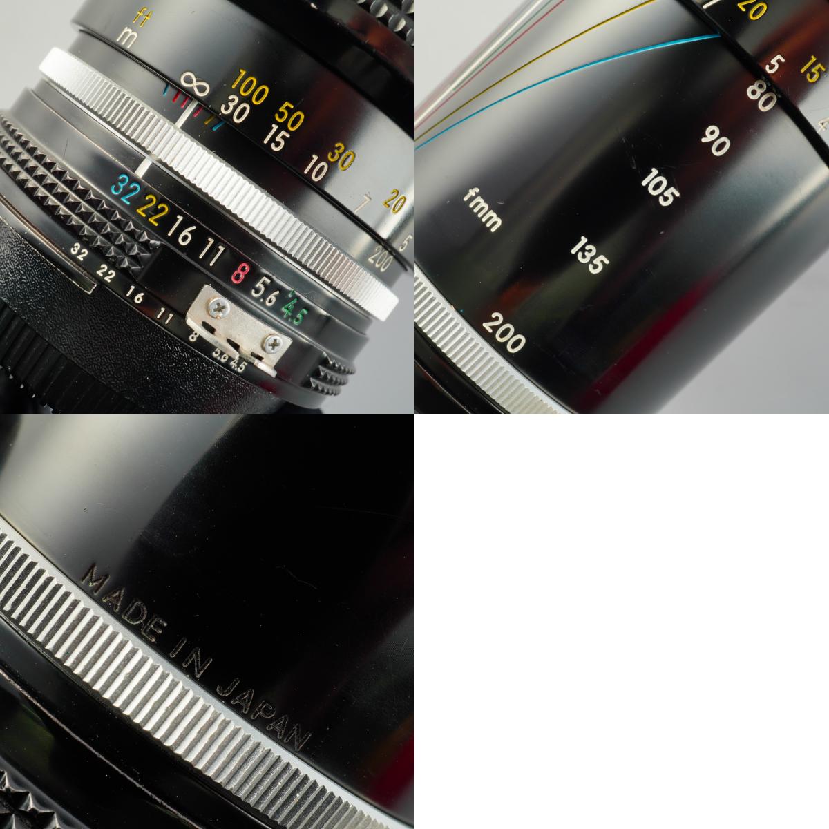 Nikon Ai Zoom NIKKOR 80-200mm F/4.5 ズームレンズ