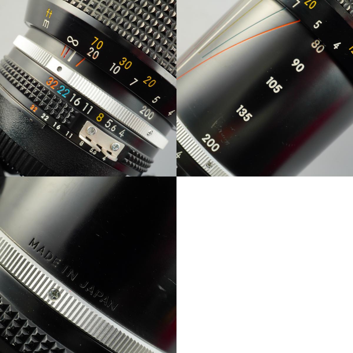 Nikon Ai-S Zoom NIKKOR 80-200mm F/4 ズームレンズ
