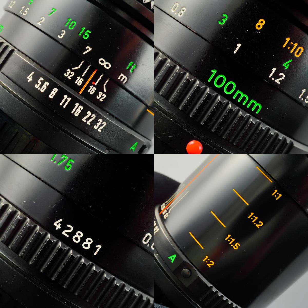 【ジャンク】 Canon FD 100mm F/4 MACRO 単焦点レンズ