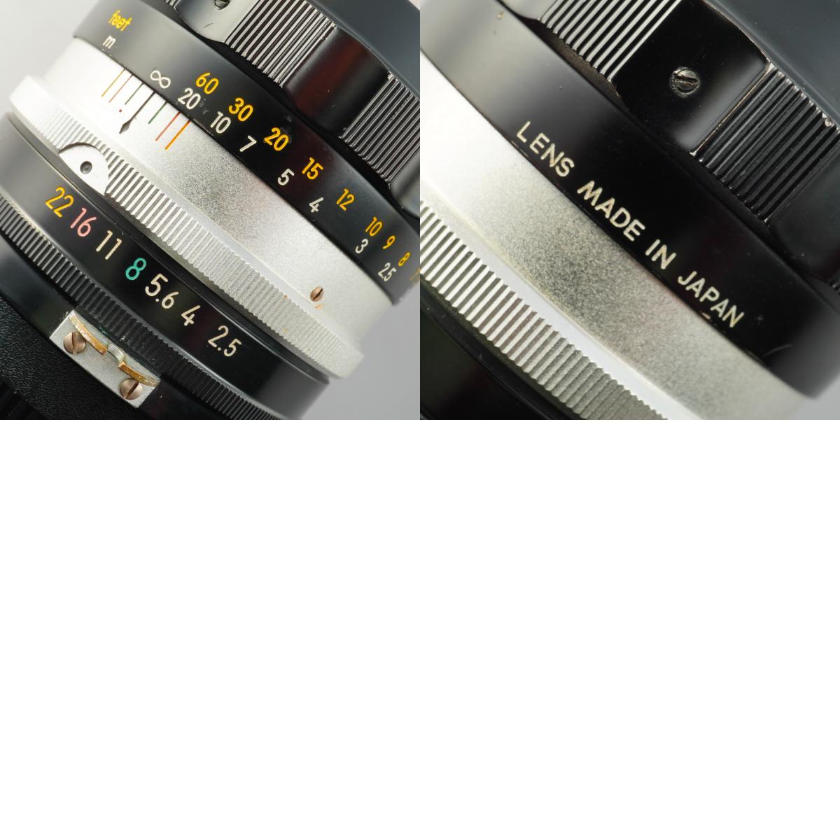 Nikon 非Ai NIKKOR-P Auto 10.5cm 105mm F/2.5 単焦点レンズ