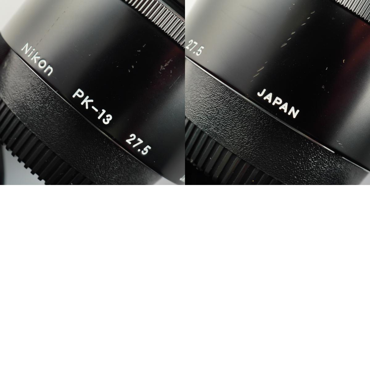 Nikon Ai改 Micro Nikkor-P.C Auto 55mm F/3.5 + PK-13 Extention tube 単焦点レンズ