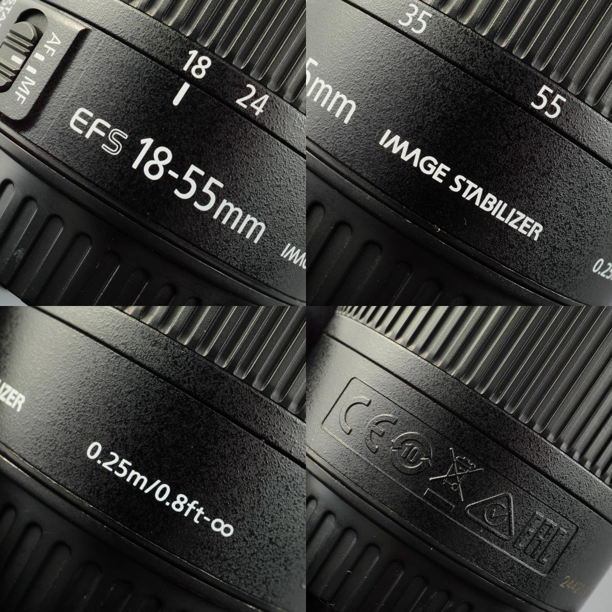 Canon EF-S 18-55mm F/4-5.6 IS STM ズームレンズ
