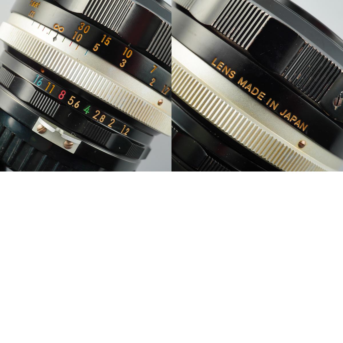 Nikon 非Ai Nikkor-S Auto 55mm F/1.2 単焦点レンズ