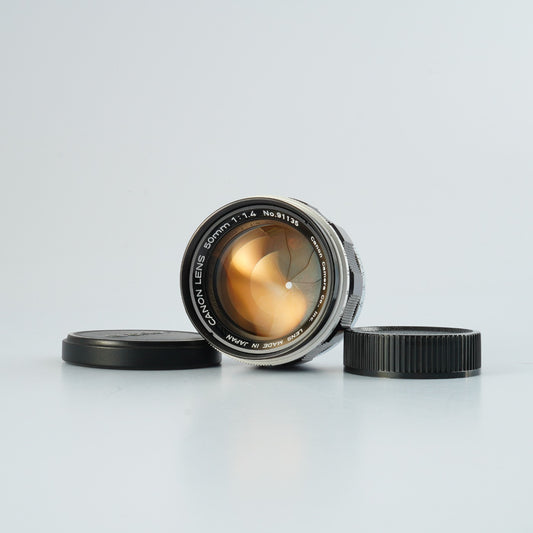 Canon 50mm F/1.4 LTM 単焦点レンズ