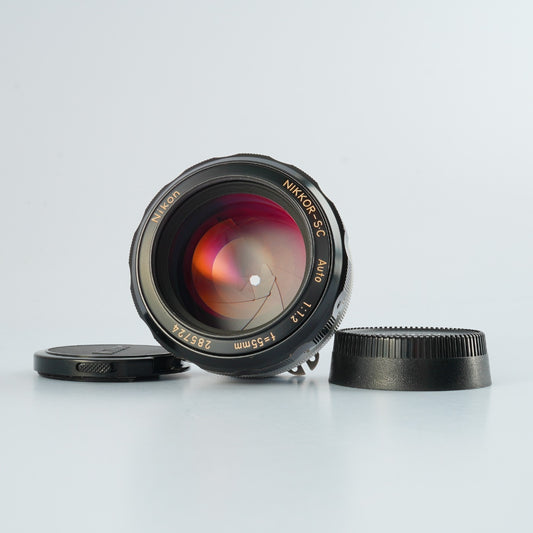 Nikon Ai改 Nikkor-S.C Auto 55mm F/1.2 単焦点レンズ