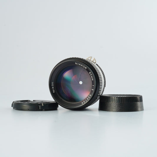 Nikon Ai-S NIKKOR 85mm F/2 単焦点レンズ