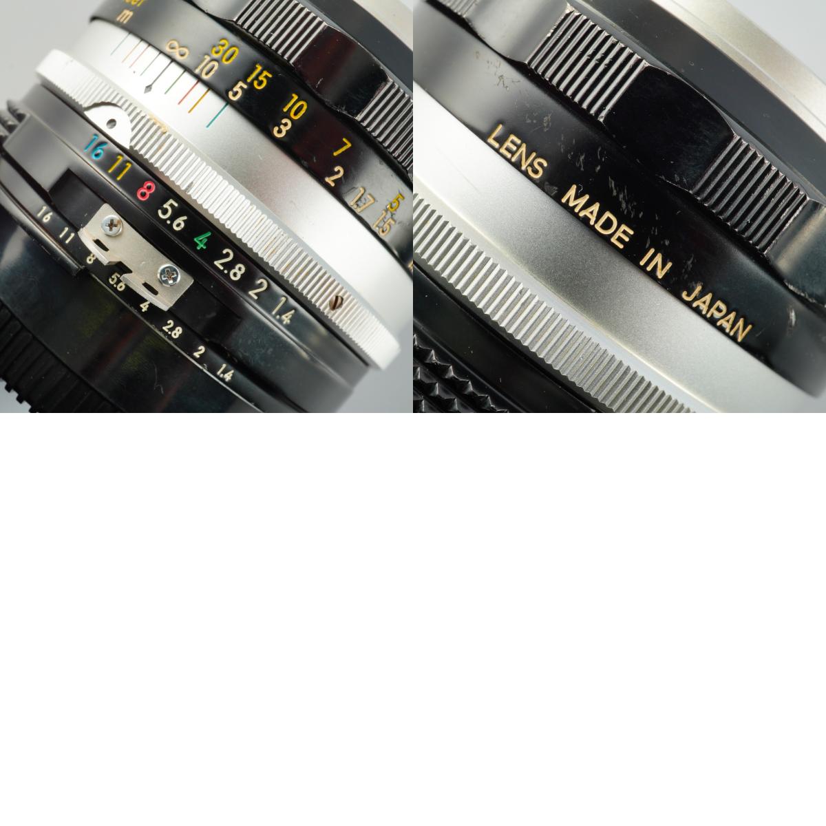 Nikon Ai改 NIKKOR-S Auto 50mm F/1.4 単焦点レンズ