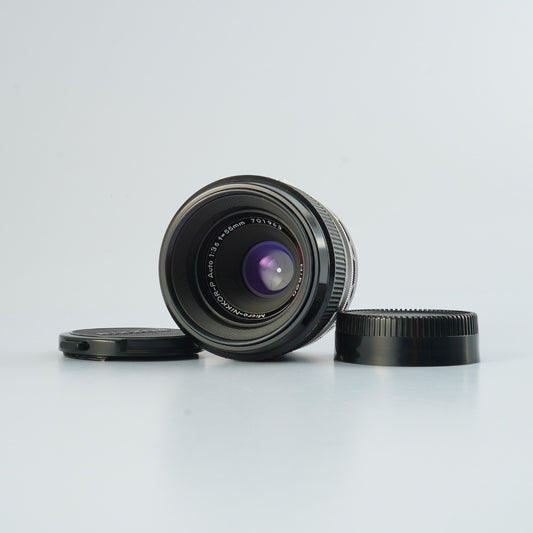 Nikon 非Ai Micro Nikkor-P Auto 55m F/3.5 単焦点レンズ