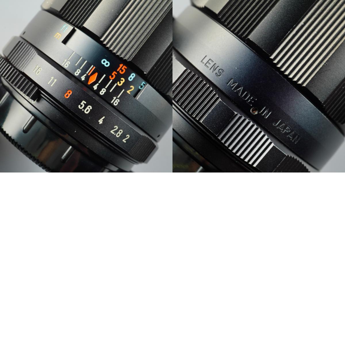 【Serviced】 PENTAX Super-Multi-Coated TAKUMAR 35mm F/2 (M42用) 単焦点レンズ