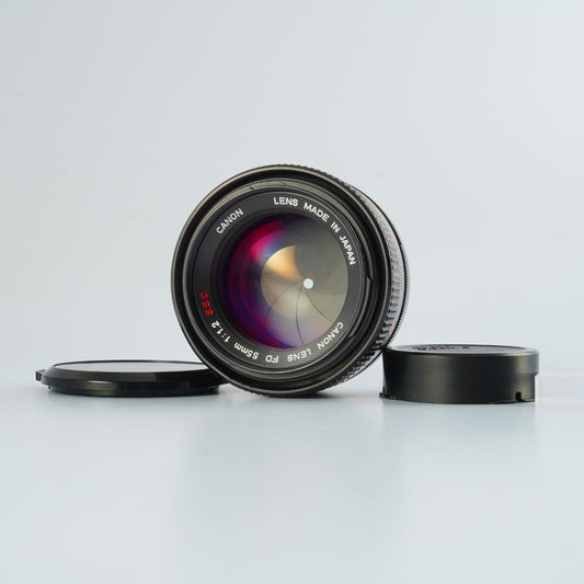 【Serviced】 Canon FD 55mm F/1.2 S.S.C "O"Mark 単焦点レンズ