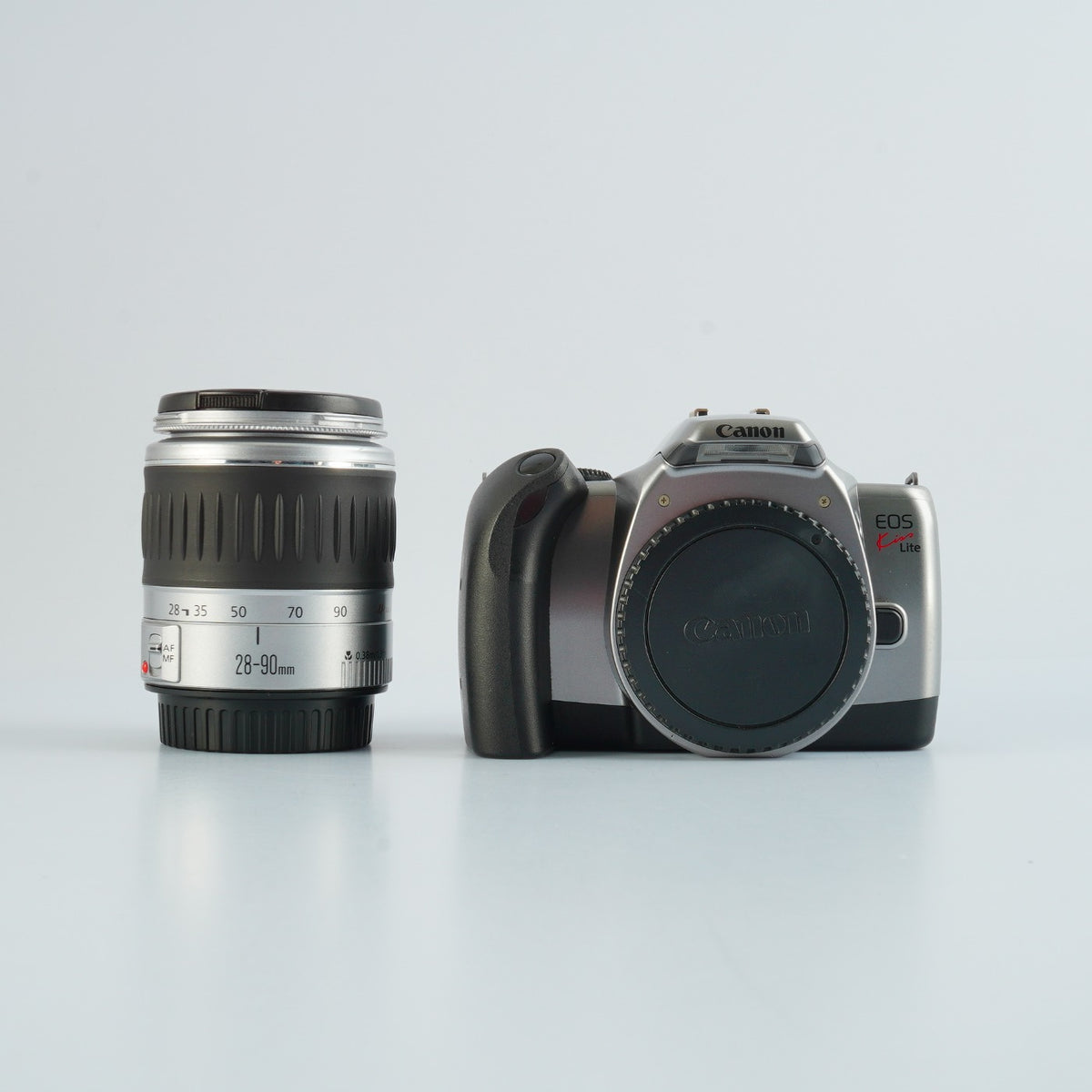 Canon EOS Kiss Lite (Rebel K2) + EF 28-90mm F/4-5.6 II USM AF SLR Film Camera