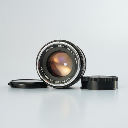 【Serviced】 Canon FD 100mm F/2.8 単焦点レンズ