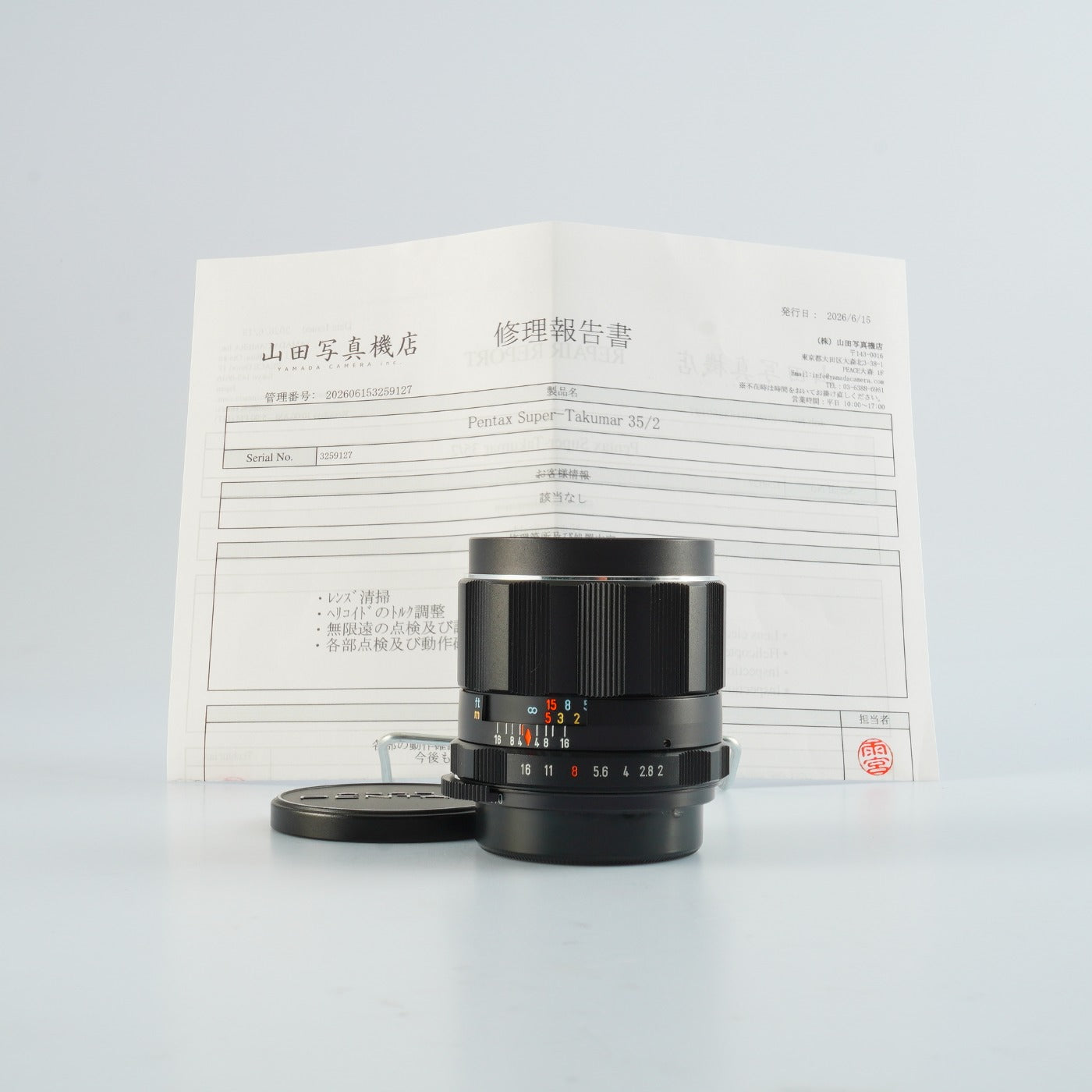 Serviced】 PENTAX Super Takumar 35mm F/2 (M42用) 単焦点レンズ