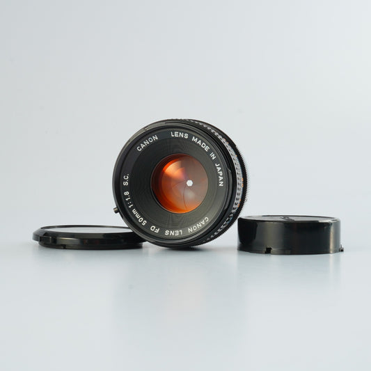 Canon FD 50mm F/1.8 S.C. 単焦点レンズ