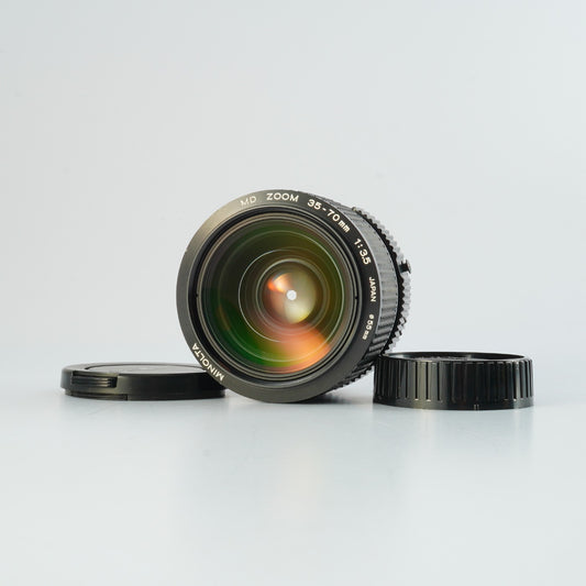MINOLTA MD ZOOM 35-70mm F/3.5 MACRO ズームレンズ