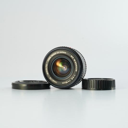 MINOLTA MC W.Rokkor 28mm F/2.8 単焦点レンズ