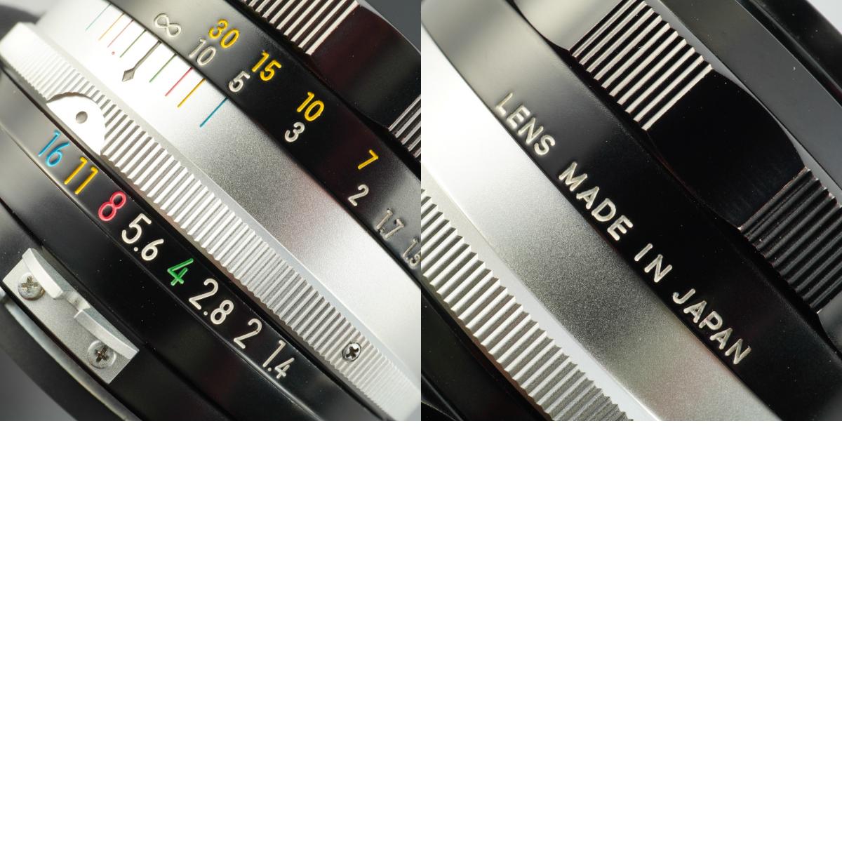 Nikon 非Ai NIKKOR-S.C Auto 50mm F/1.4 単焦点レンズ