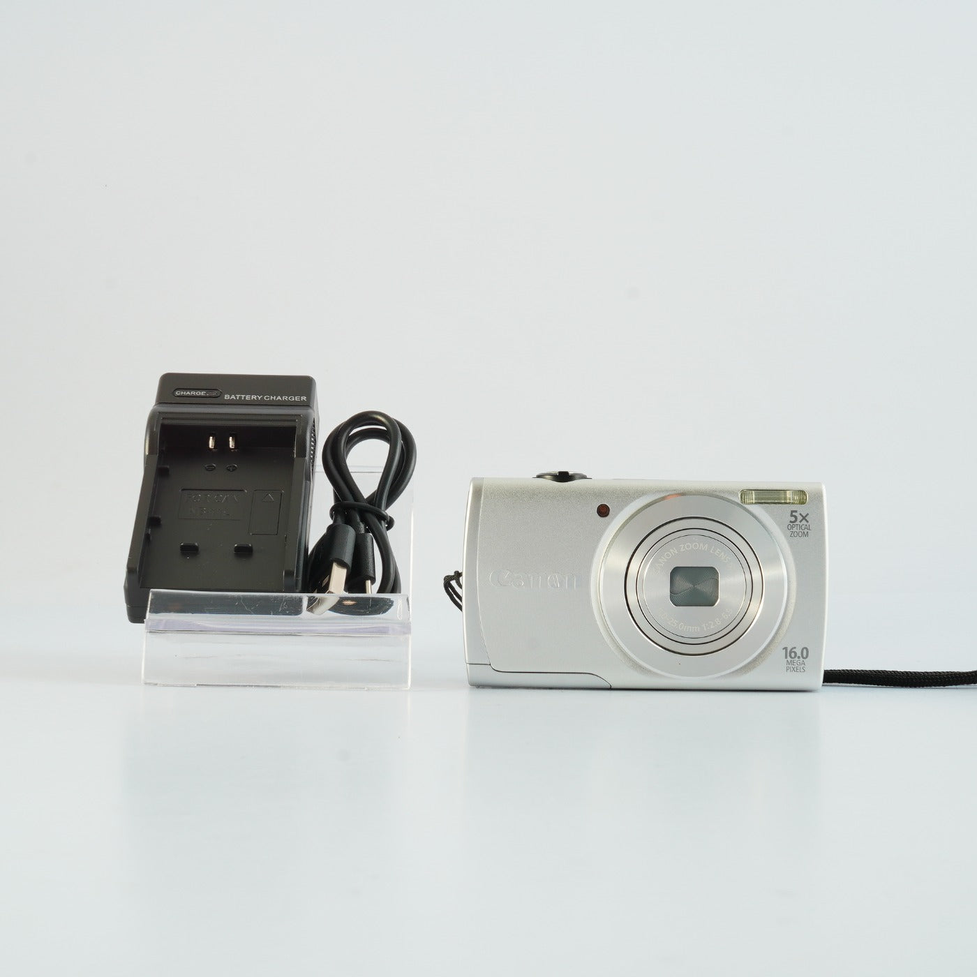 Canon PowerShot A2600 Silver + SD 2GB コンパクトデジタルカメラ