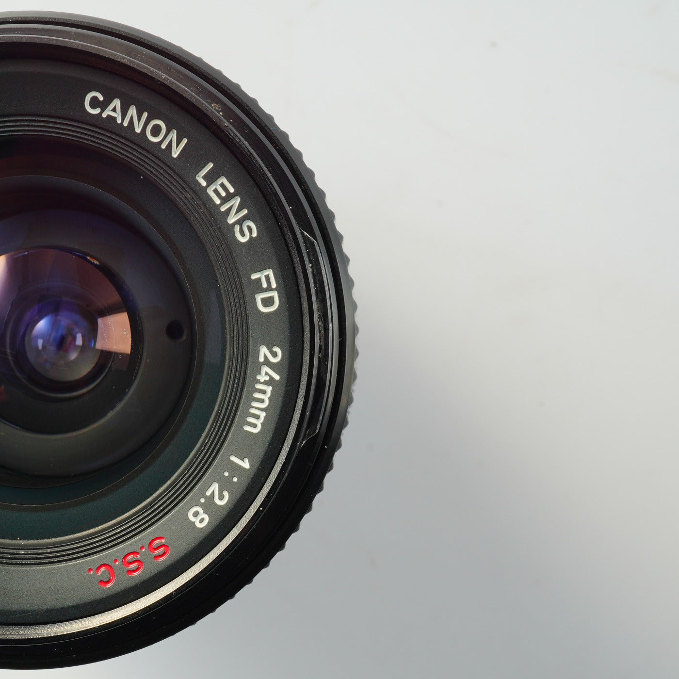 【Serviced】 Canon FD 24mm F/2.8 S.S.C. 単焦点レンズ