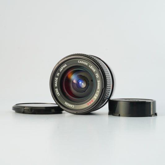 【Serviced】 Canon FD 24mm F/2.8 S.S.C. 単焦点レンズ