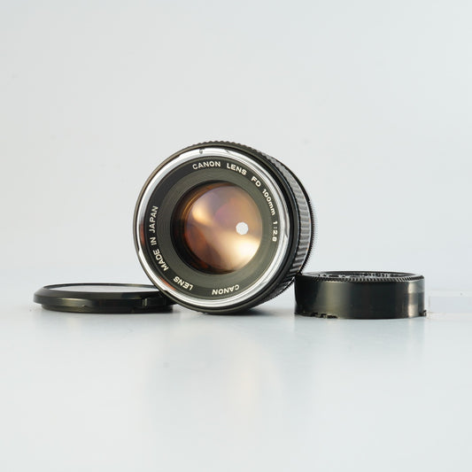 【Serviced】 Canon FD 100mm F/2.8 単焦点レンズ