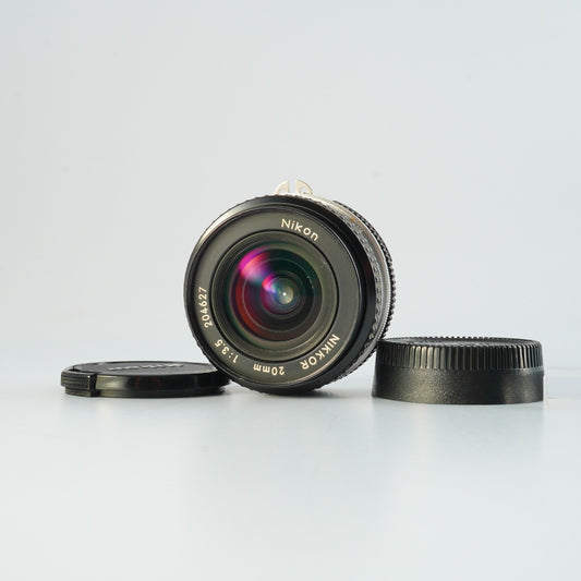【Serviced】 Nikon Ai Nikkor 20mm F/3.5 単焦点レンズ