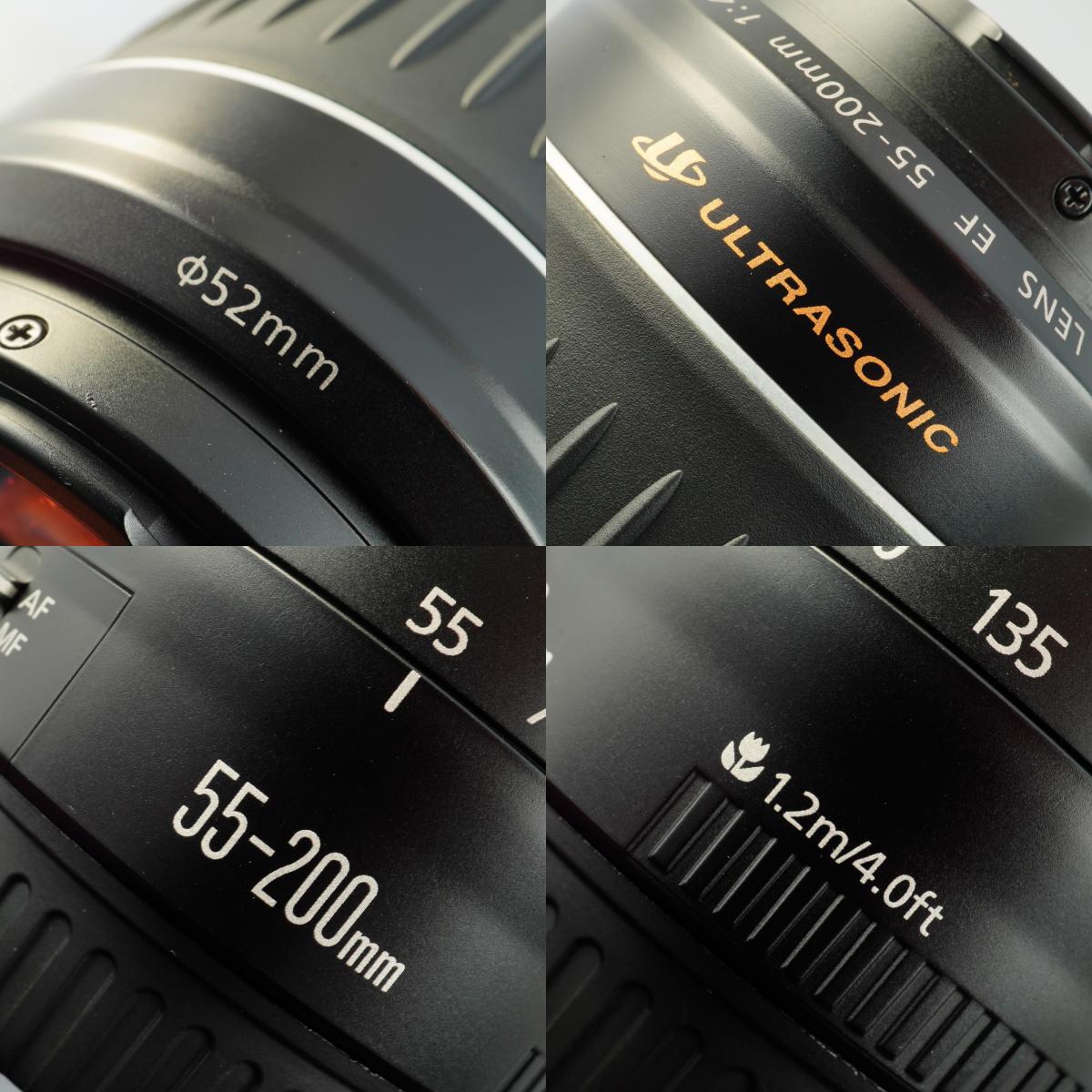 Canon EF 55-200mm F/4.5-5.6 Ⅱ USM ズームレンズ